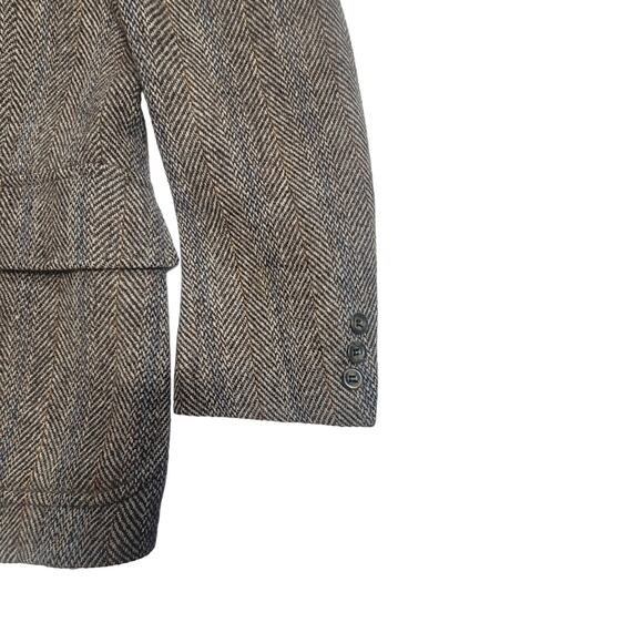 Harris Tweed Young Quinlan Vintage Hand Woven 100% Virgin Scottish Wool Jacket - Picture 8 of 16